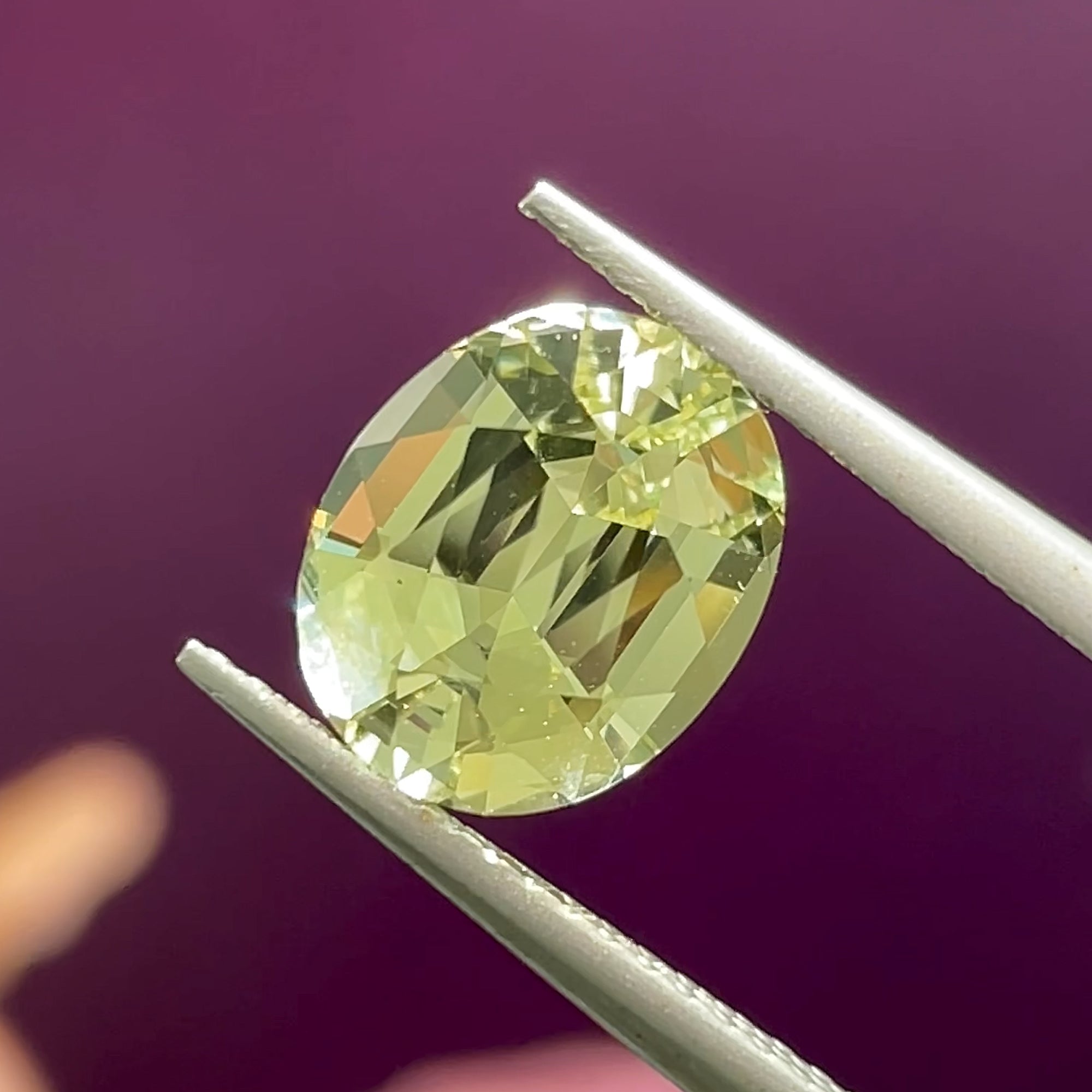 3.04 ct Precision Cut Mali Garnet, view 12