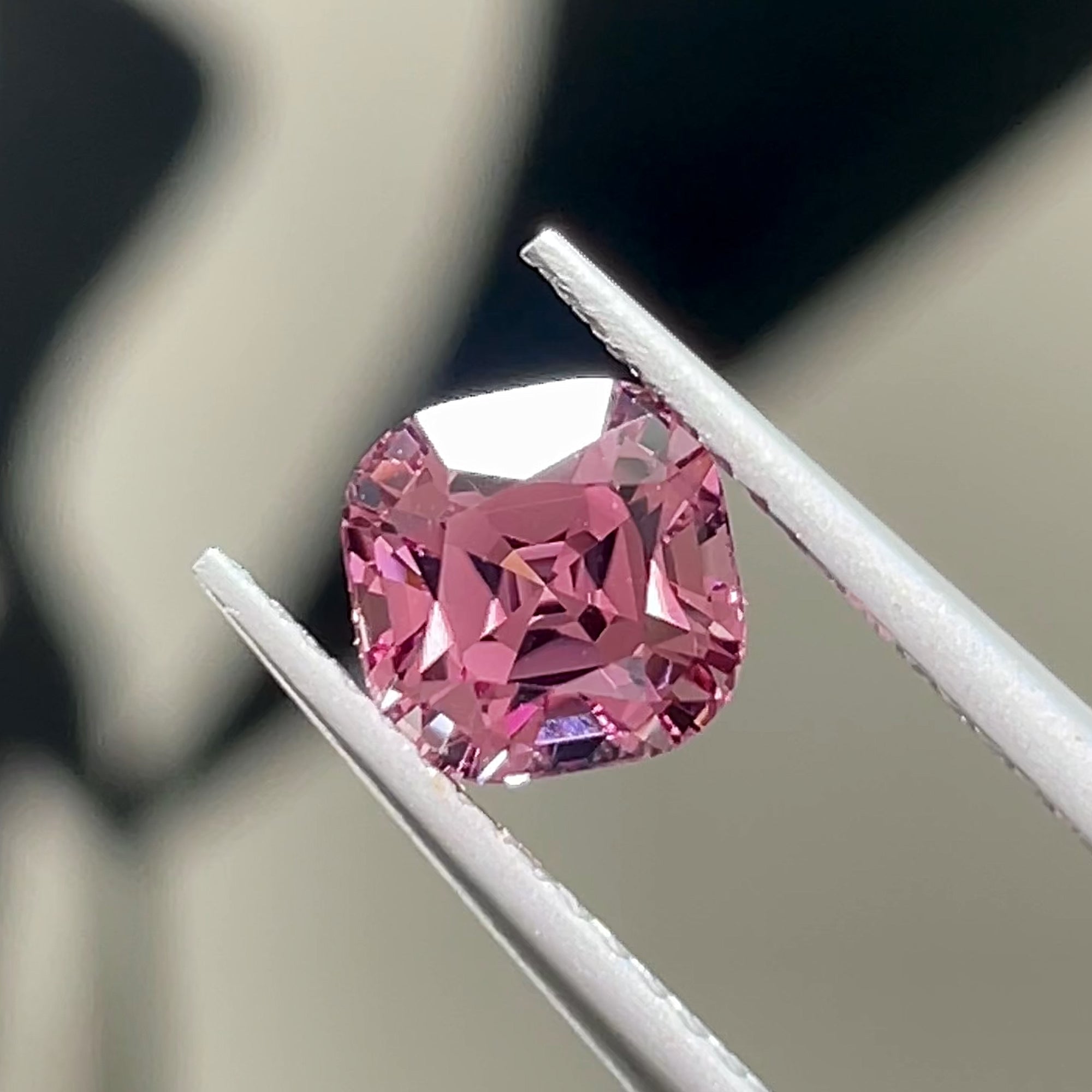 1.63 ct Mahenge Garnet From Tanzania, precision cut, view 9