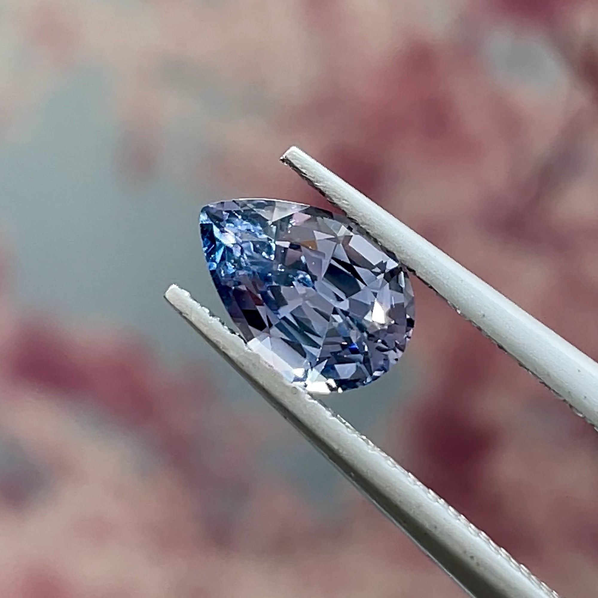 1.17 ct Precision Cut Steel Blue Spinel from Mahenge, Tanzania, view 10