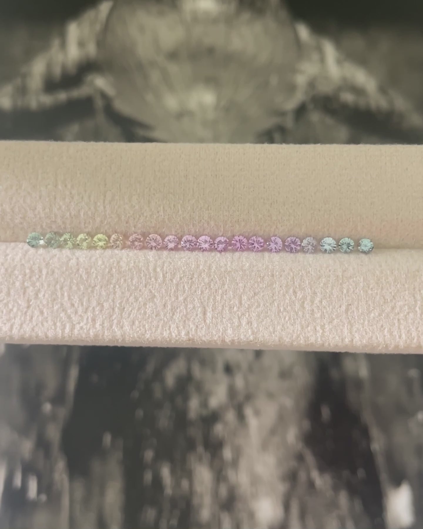 1.40 ct Brilliant Rainbow Set from Madagascar