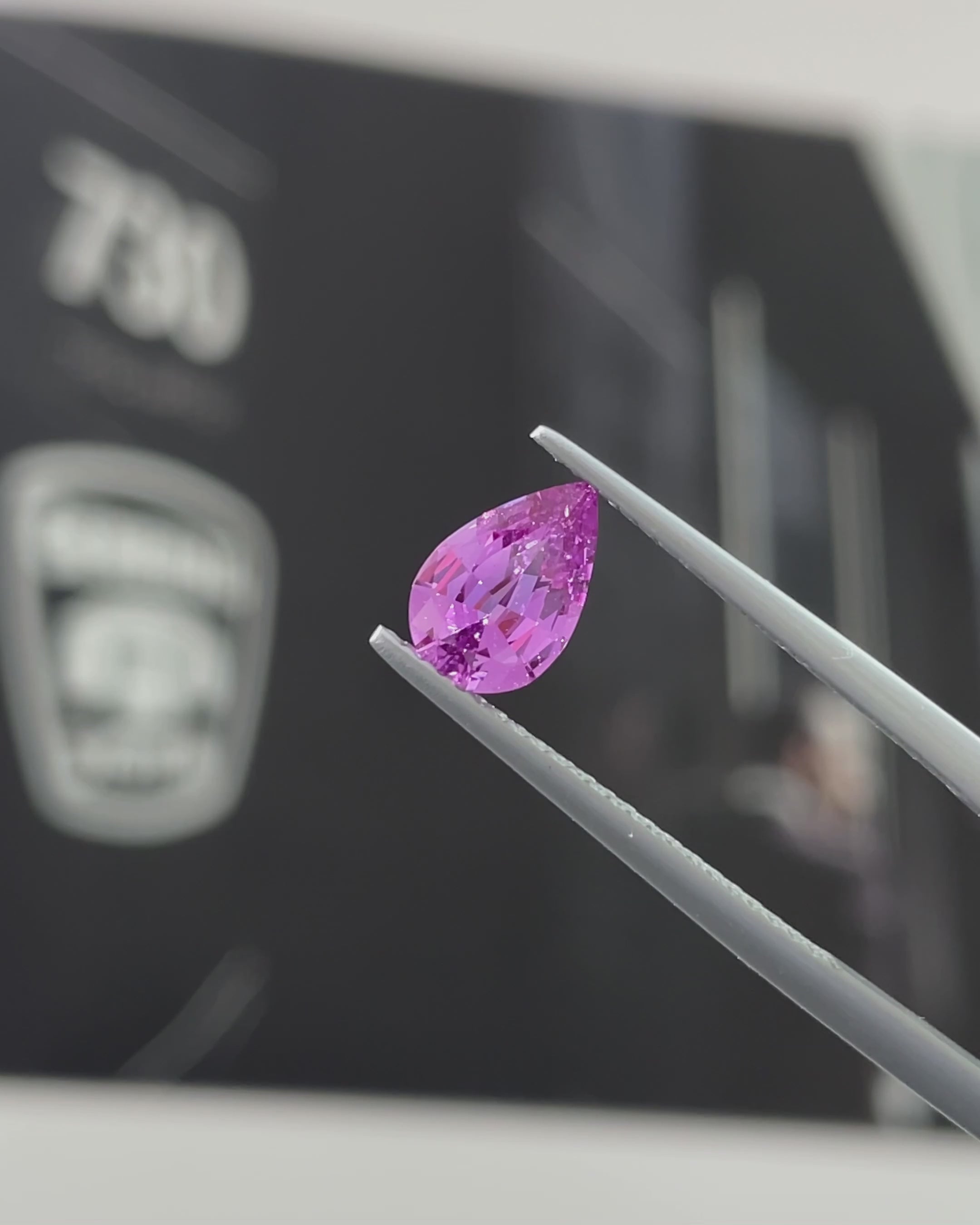 1.03 ct Unheated Purple Sapphire from Madagascar