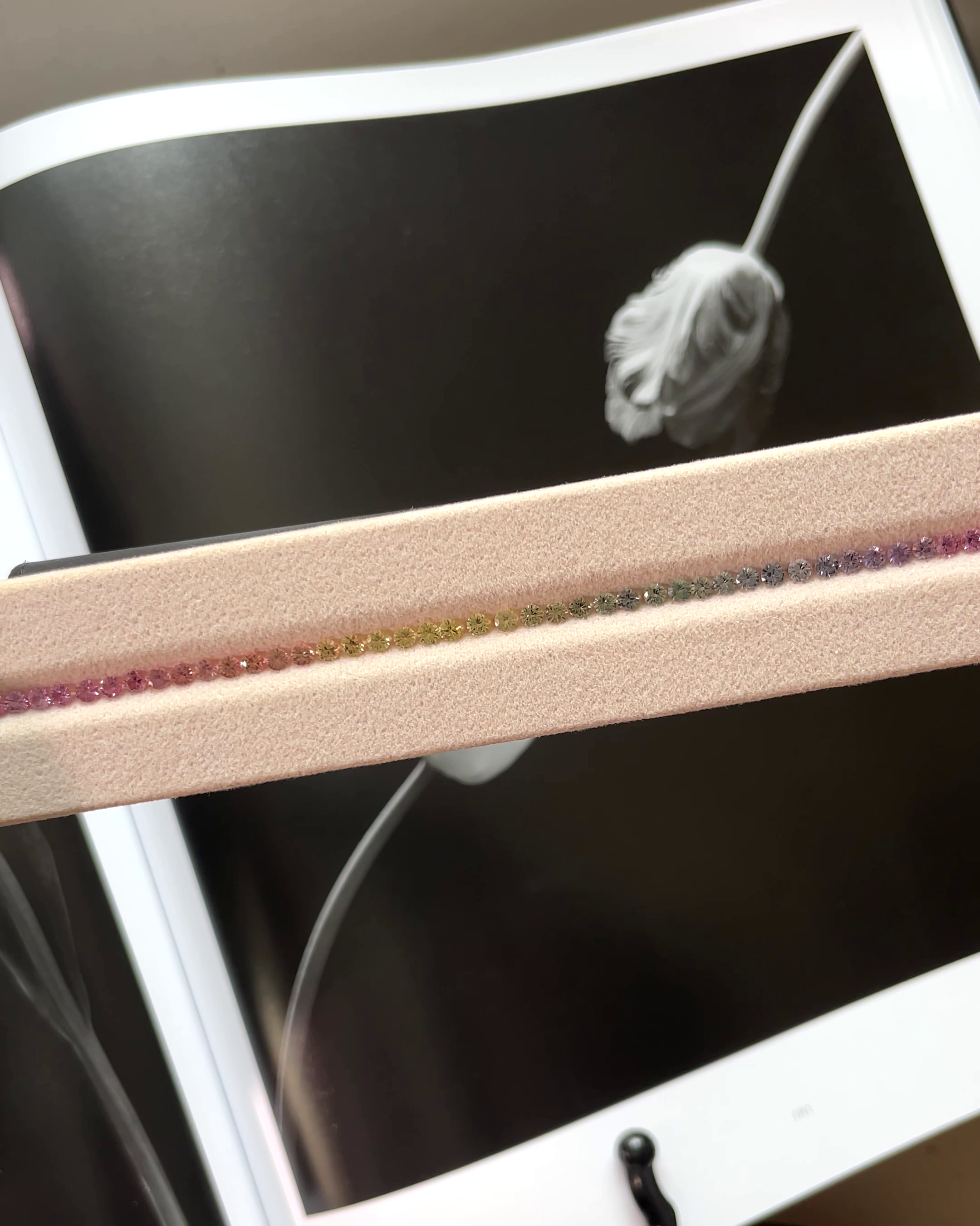 4.96 ct Rainbow Sapphire Set (43 pieces) from Madagascar 🇲🇬