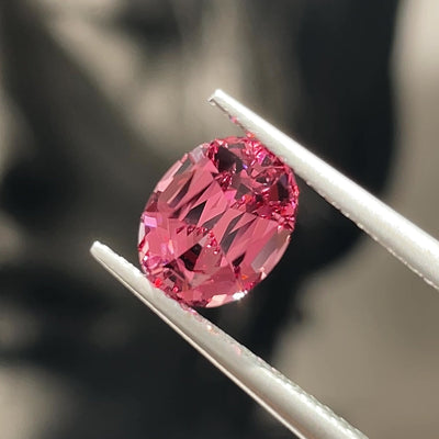 Precision Cut Pink Mahenge Garnet