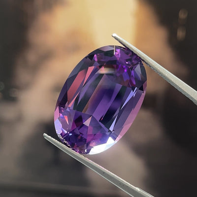 Rwandan Amethyst Precision Cut