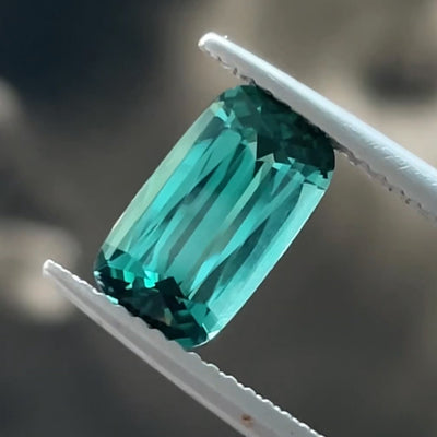 Precision Cut Bluish Green Lagoon Tourmaline