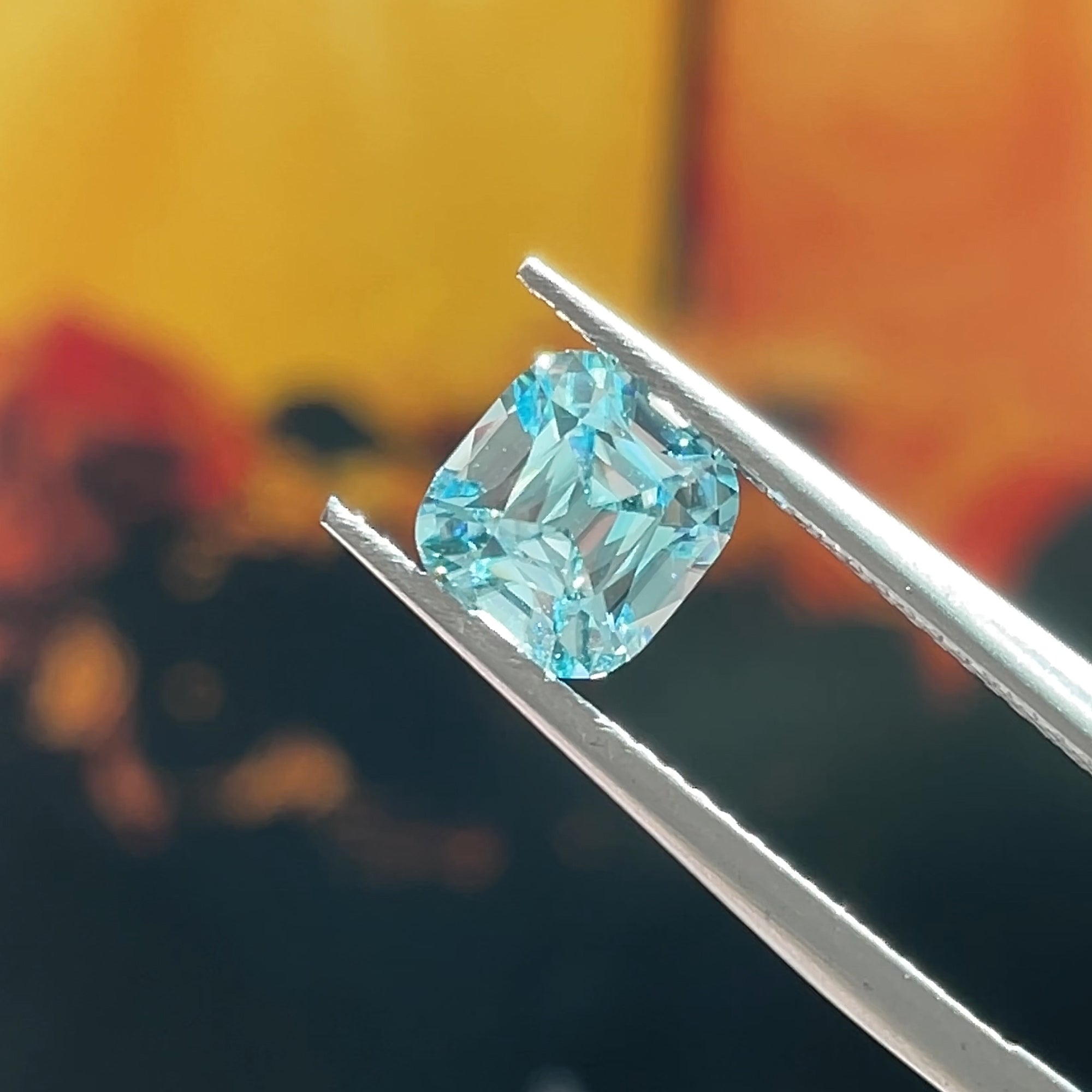 2.06 ct Icy Blue Zircon from Cambodia 🇰🇭