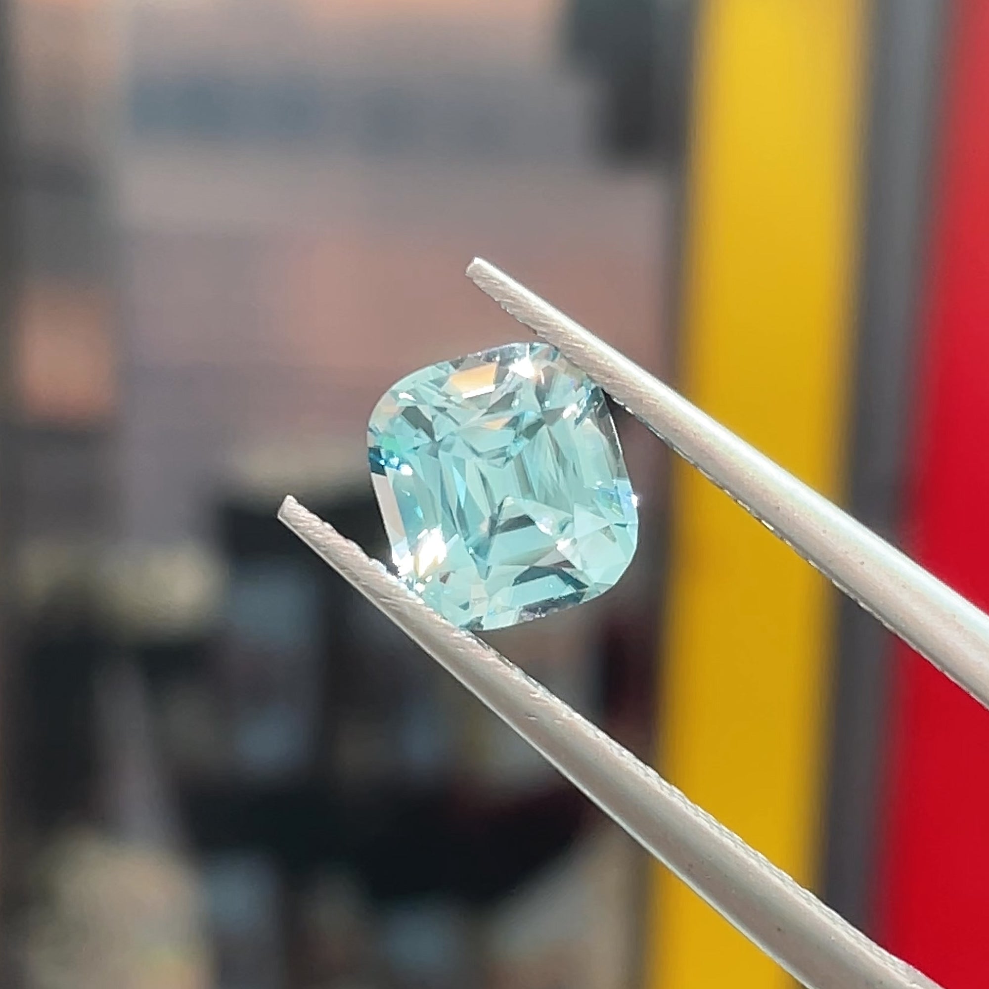 2.06 ct Icy Blue Zircon from Cambodia 🇰🇭