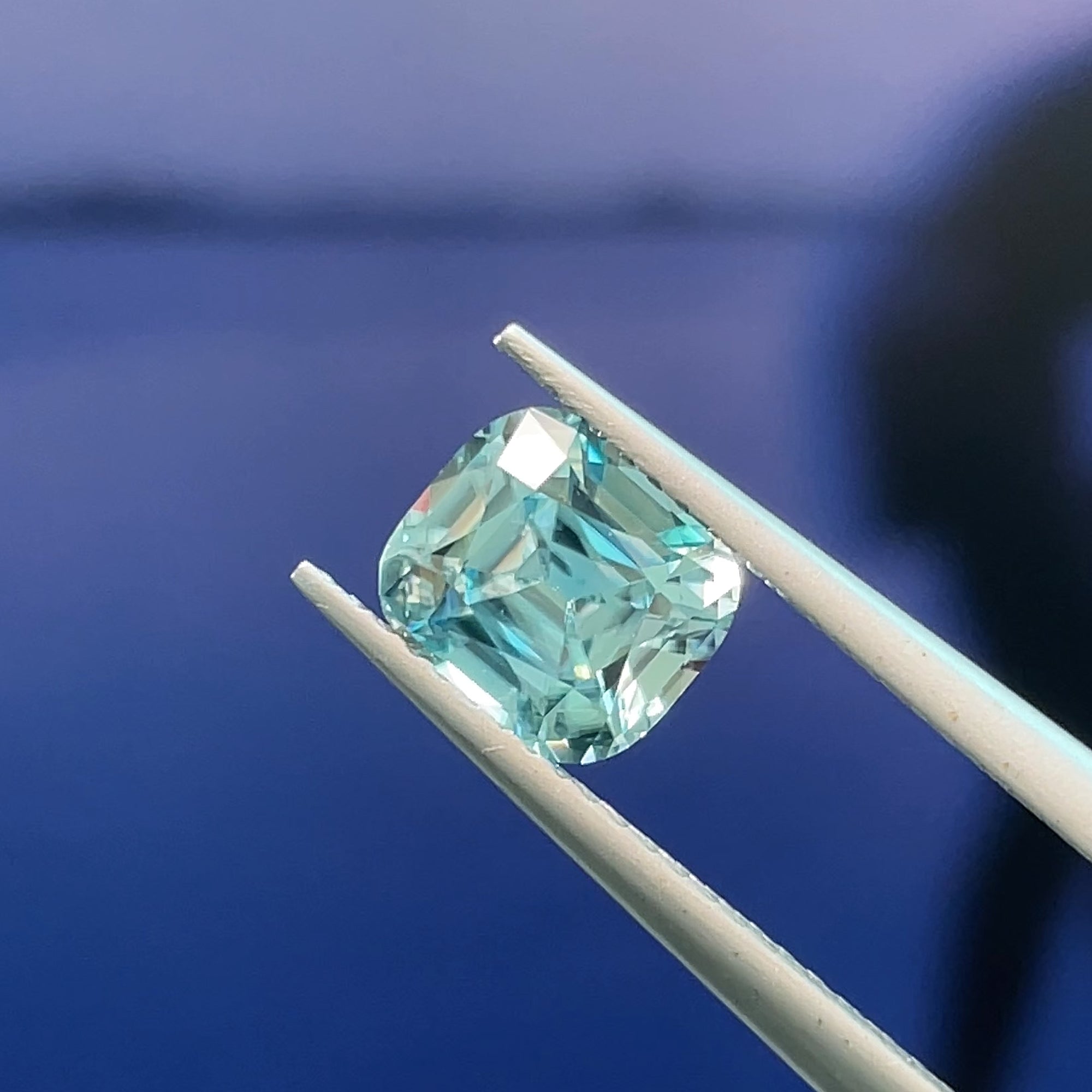 2.06 ct Icy Blue Zircon from Cambodia 🇰🇭