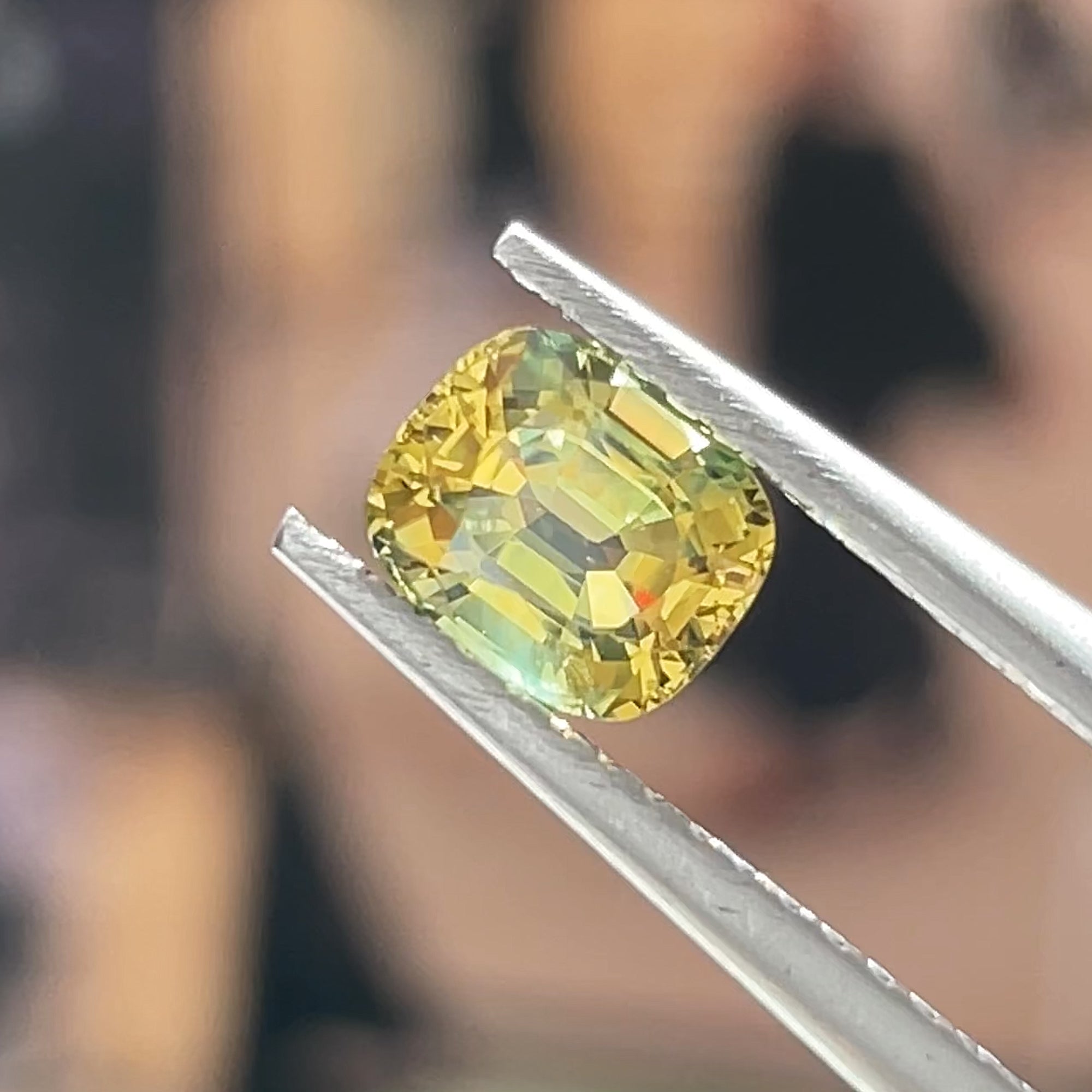 0.95 ct Unheated Australian Parti Sapphire 🇦🇺, face-up, view 10