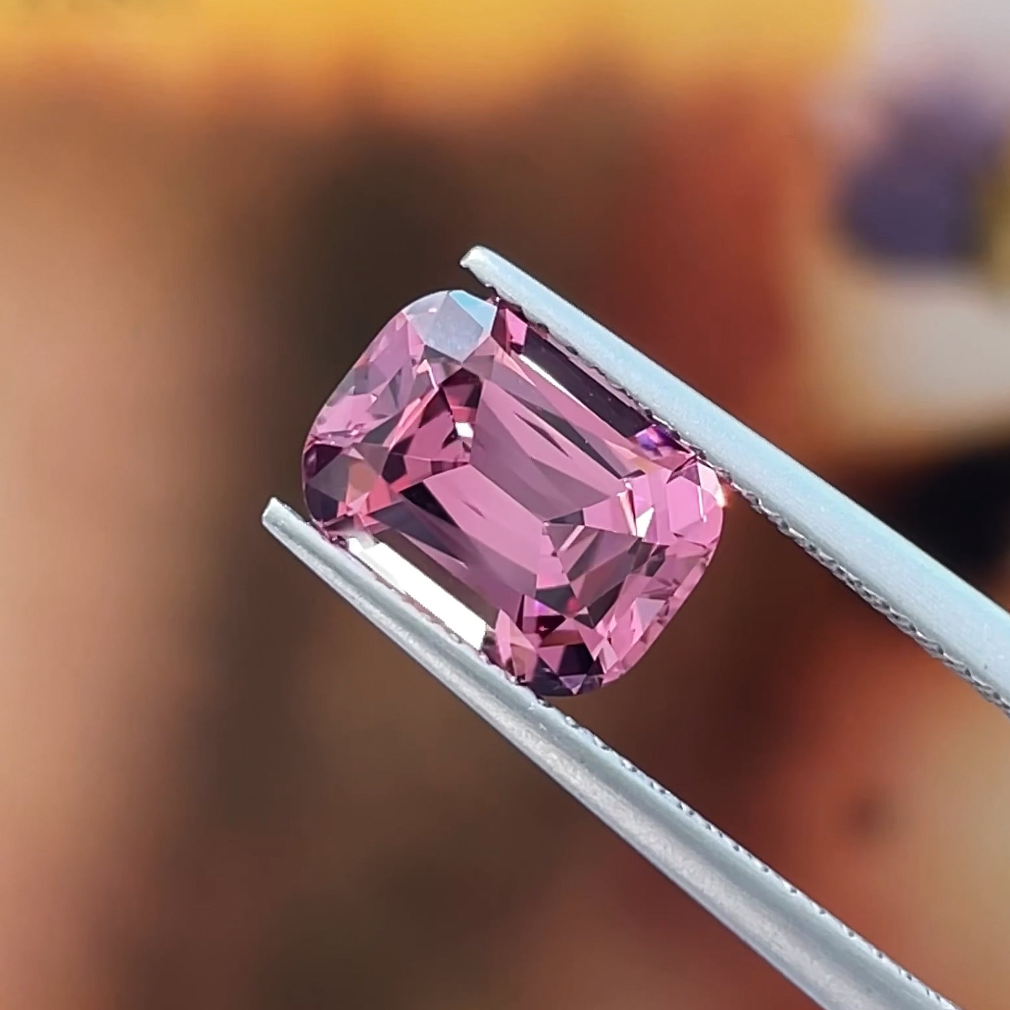 3.40 ct Mahenge Garnet From Tanzania, precision cut, face-up, view 11