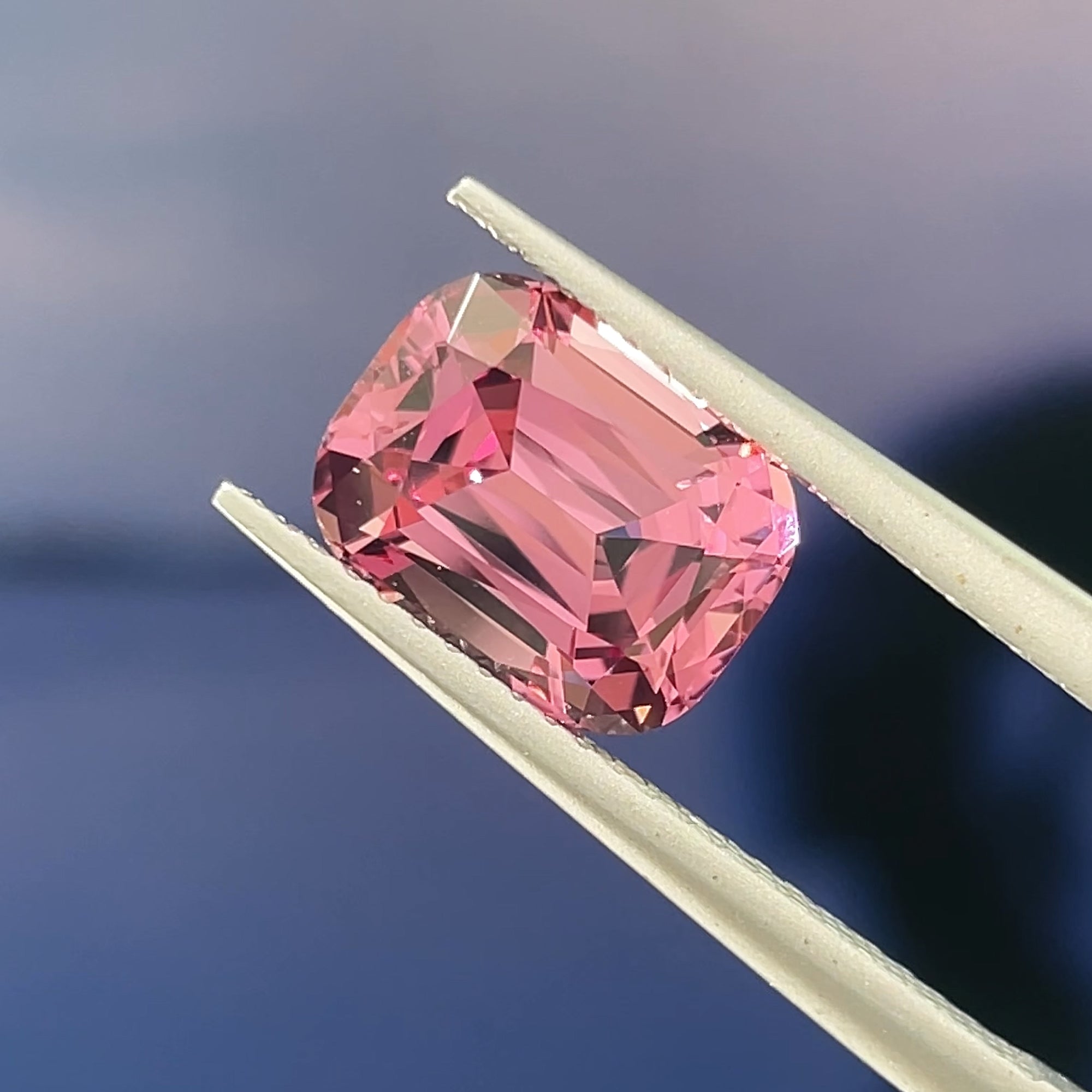 3.40 ct Mahenge Garnet From Tanzania, precision cut, face-up, view 14