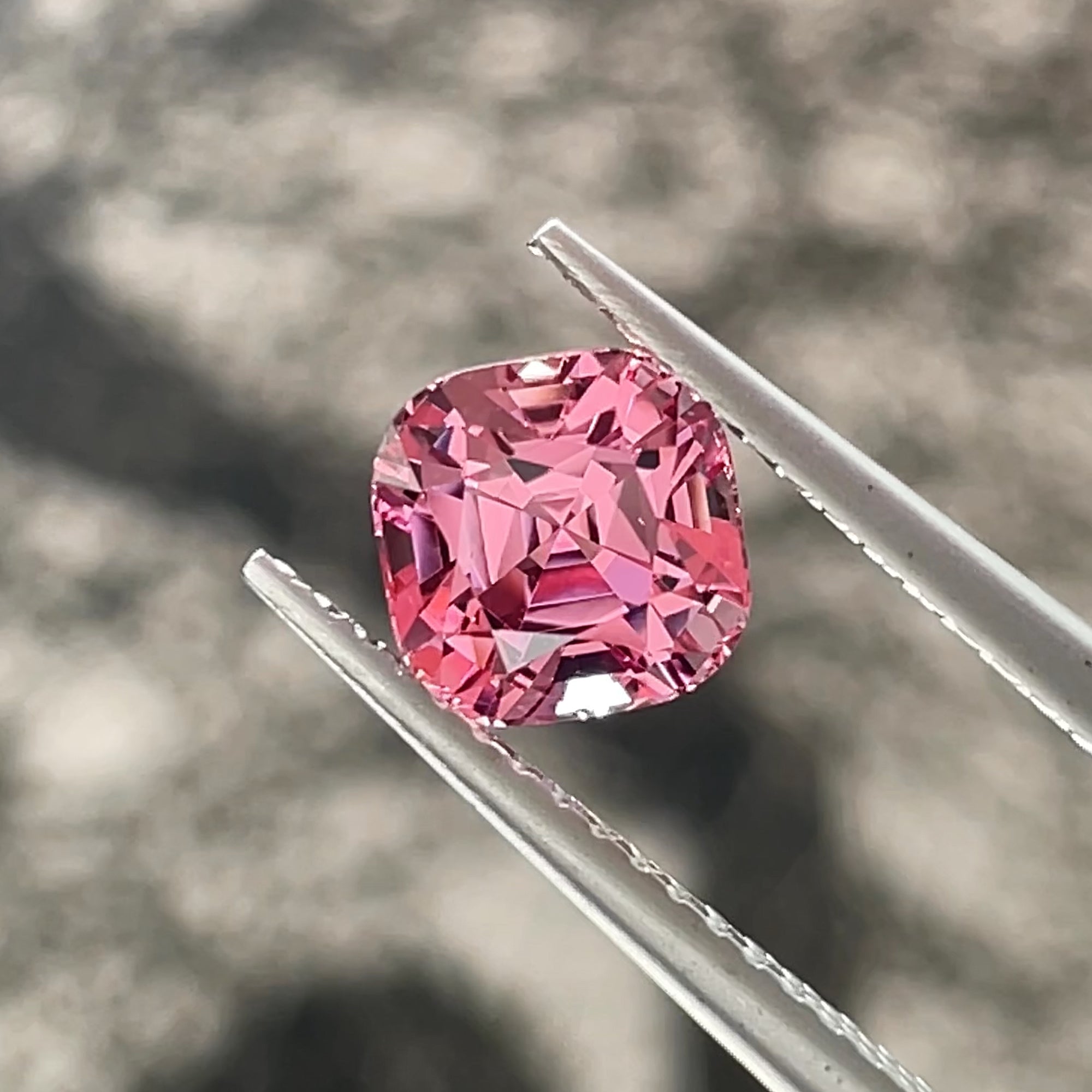 1.63 ct Mahenge Garnet From Tanzania, precision cut, view 8