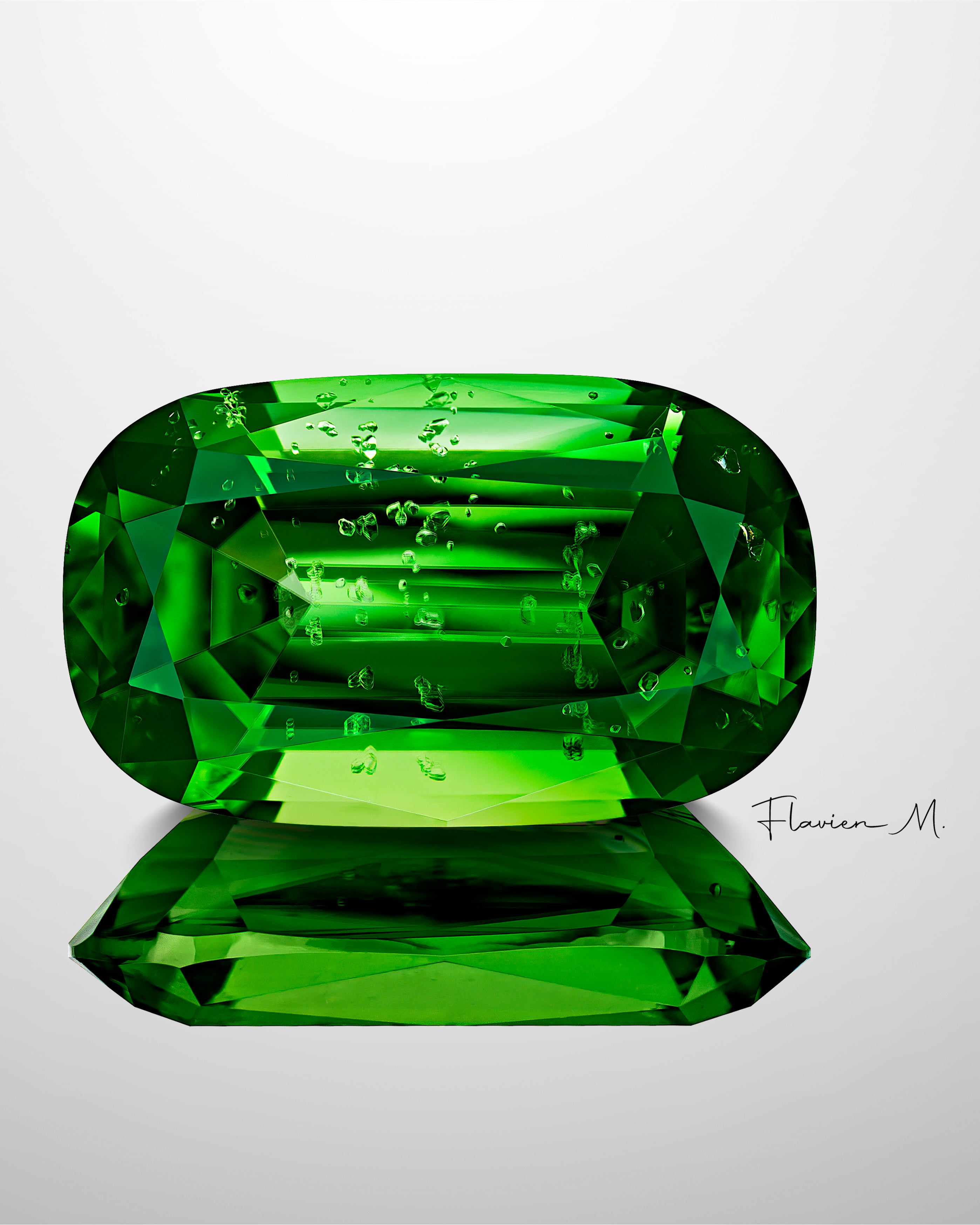 1.33 ct Chrome Tourmaline from Tanzania 🇹🇿