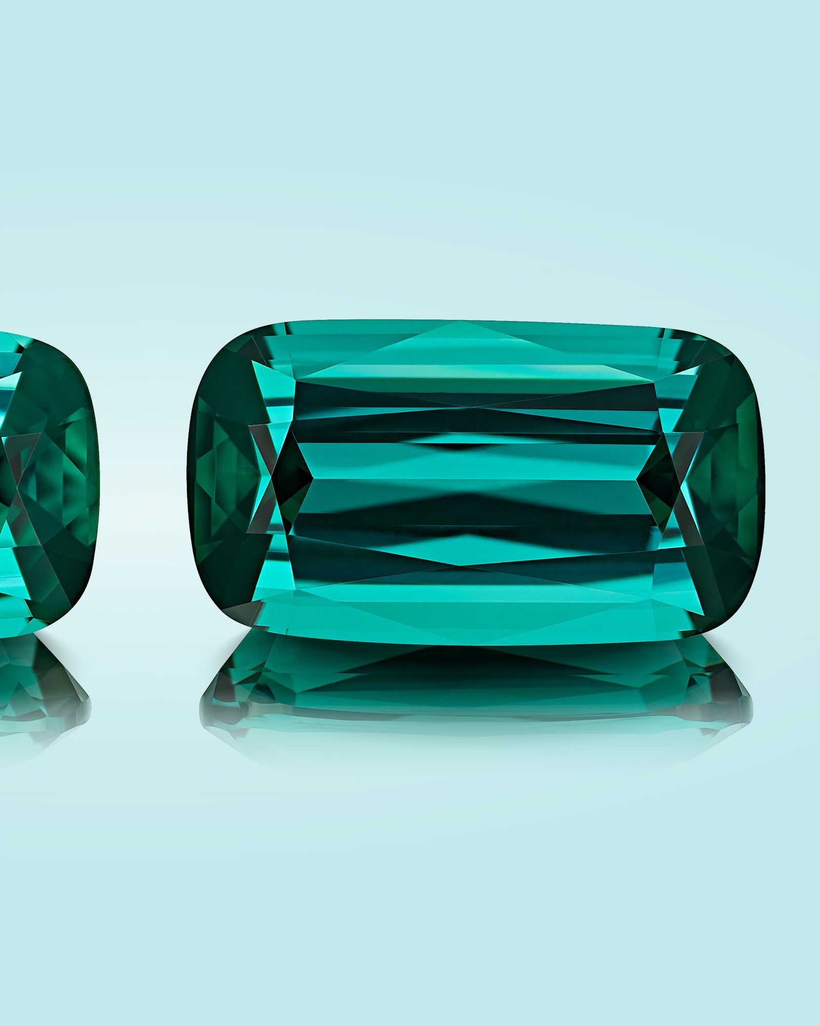 4.19 ct Lagoon Tourmaline Matching Pair from Afghanistan 🇦🇫