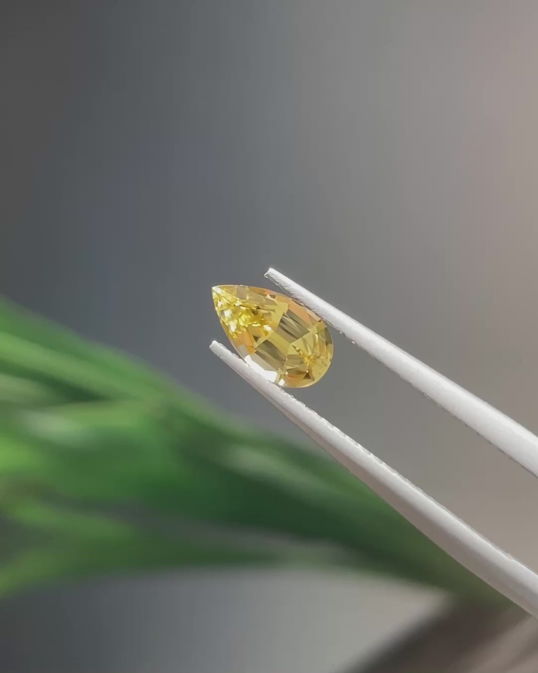 0.74 ct Canary Tourmaline from Congo 🇨🇩, Precision Cut, view 2