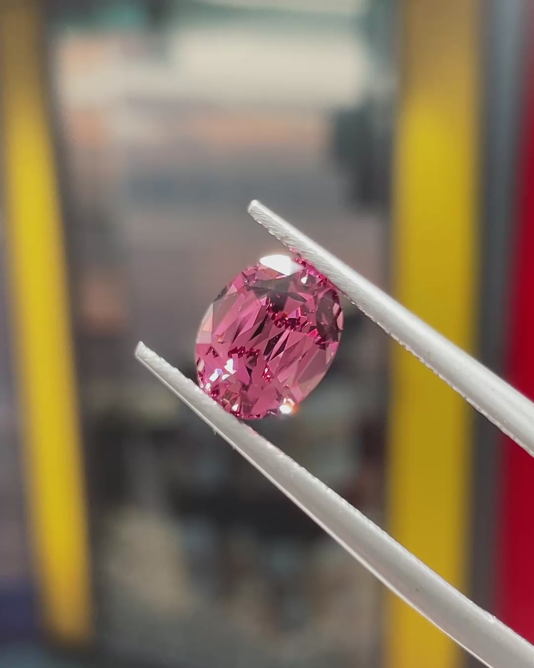 1.96 ct Mahenge Garnet From Tanzania, precision cut, face-up, view 6