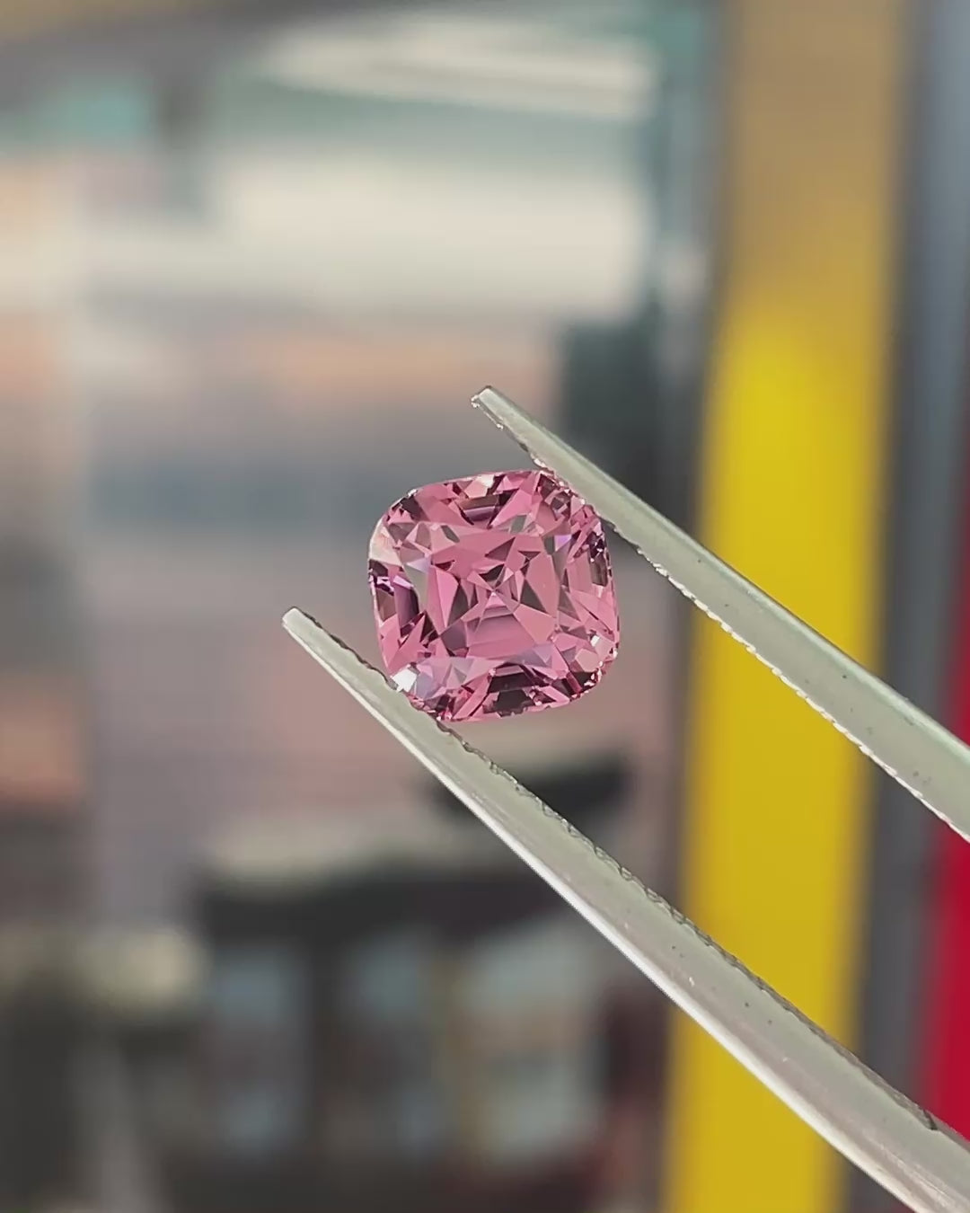 1.63 ct Mahenge Garnet From Tanzania, precision cut, view 2