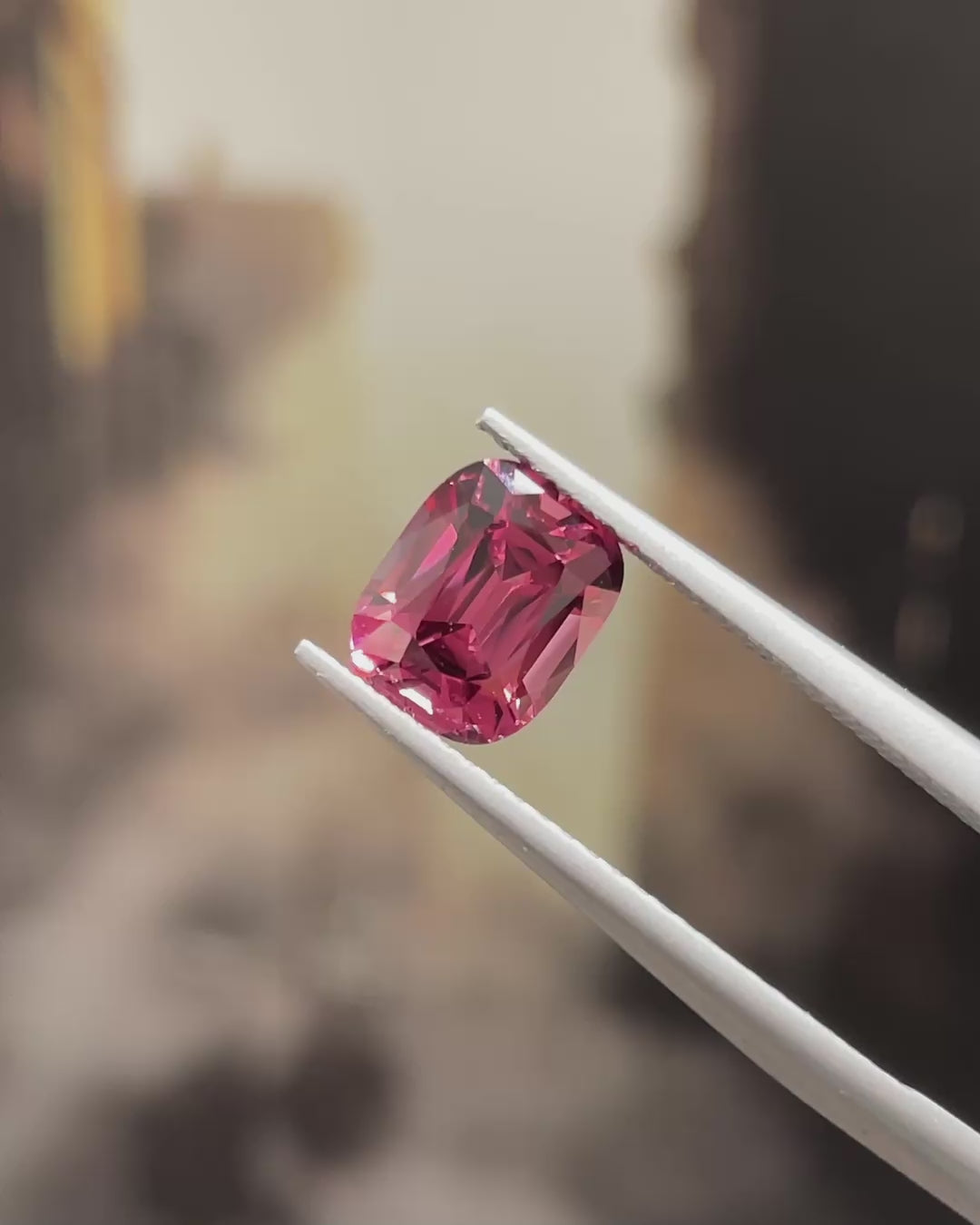 1.72 Malaya Garnet from Umba 🇹🇿, Precision Cut, view 1