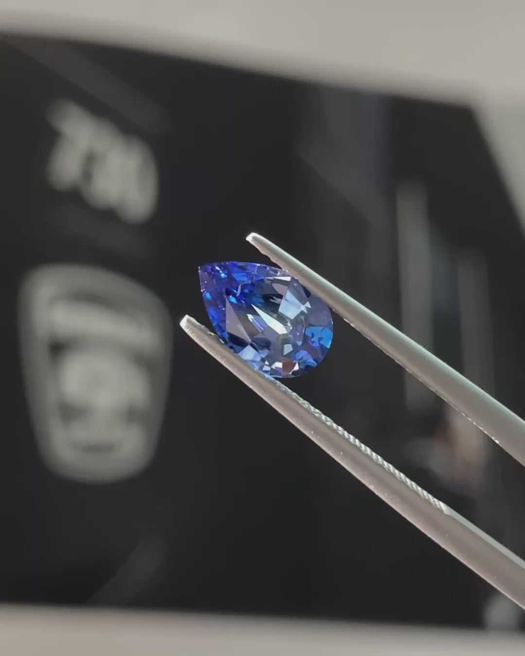 1.26 ct Blue Sapphire from Madagascar 