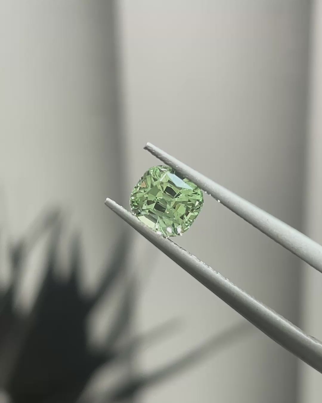 1.03 ct Merelani Mint Garnet from Tanzania 🇹🇿, Precision Cut, view 2