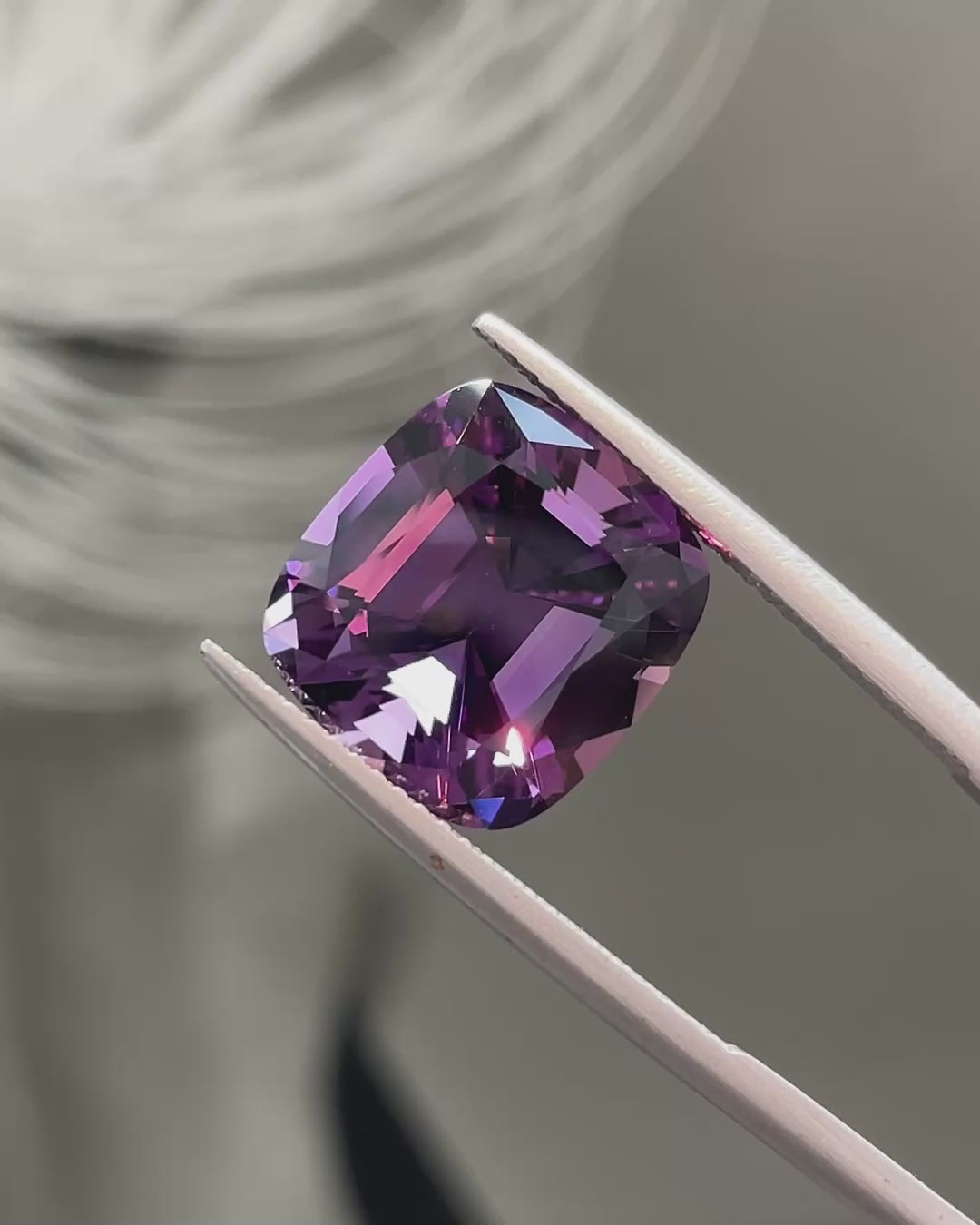 8.12 ct Amethyst from Rwanda 🇷🇼, Precision Cut, view 1