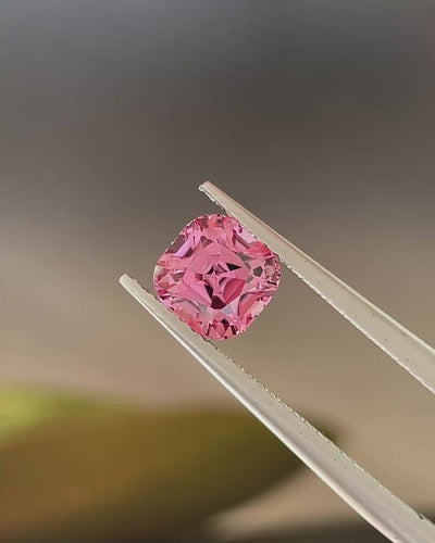 1.63 ct Mahenge Garnet From Tanzania, precision cut, view 3