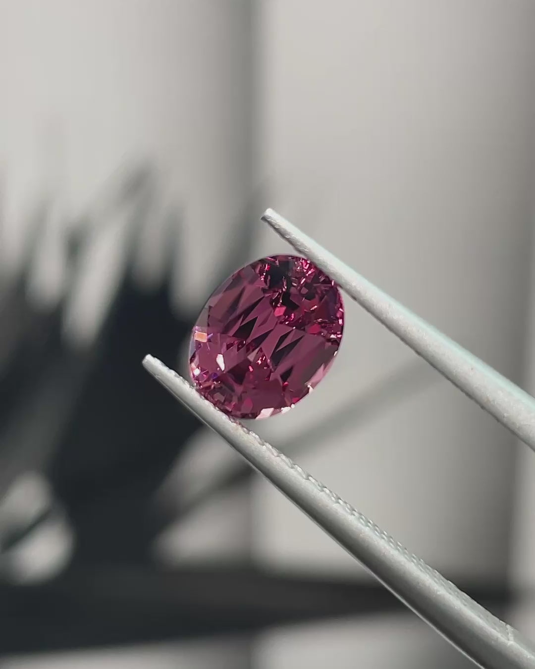 1.96 ct Mahenge Garnet From Tanzania, precision cut, face-up, view 3