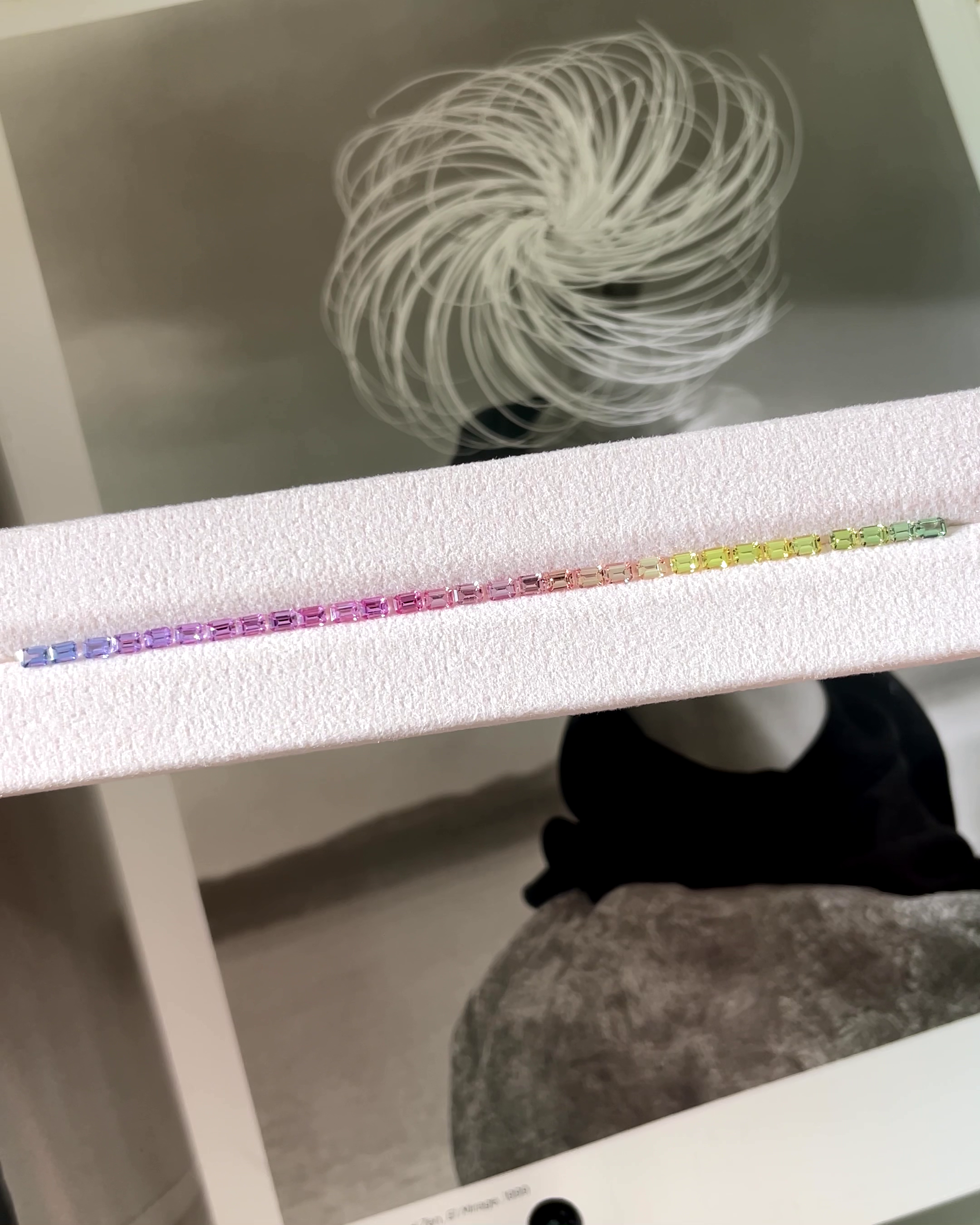 4.39 ct Rainbow Sapphire Set (30 pieces) from Madagascar 🇲🇬